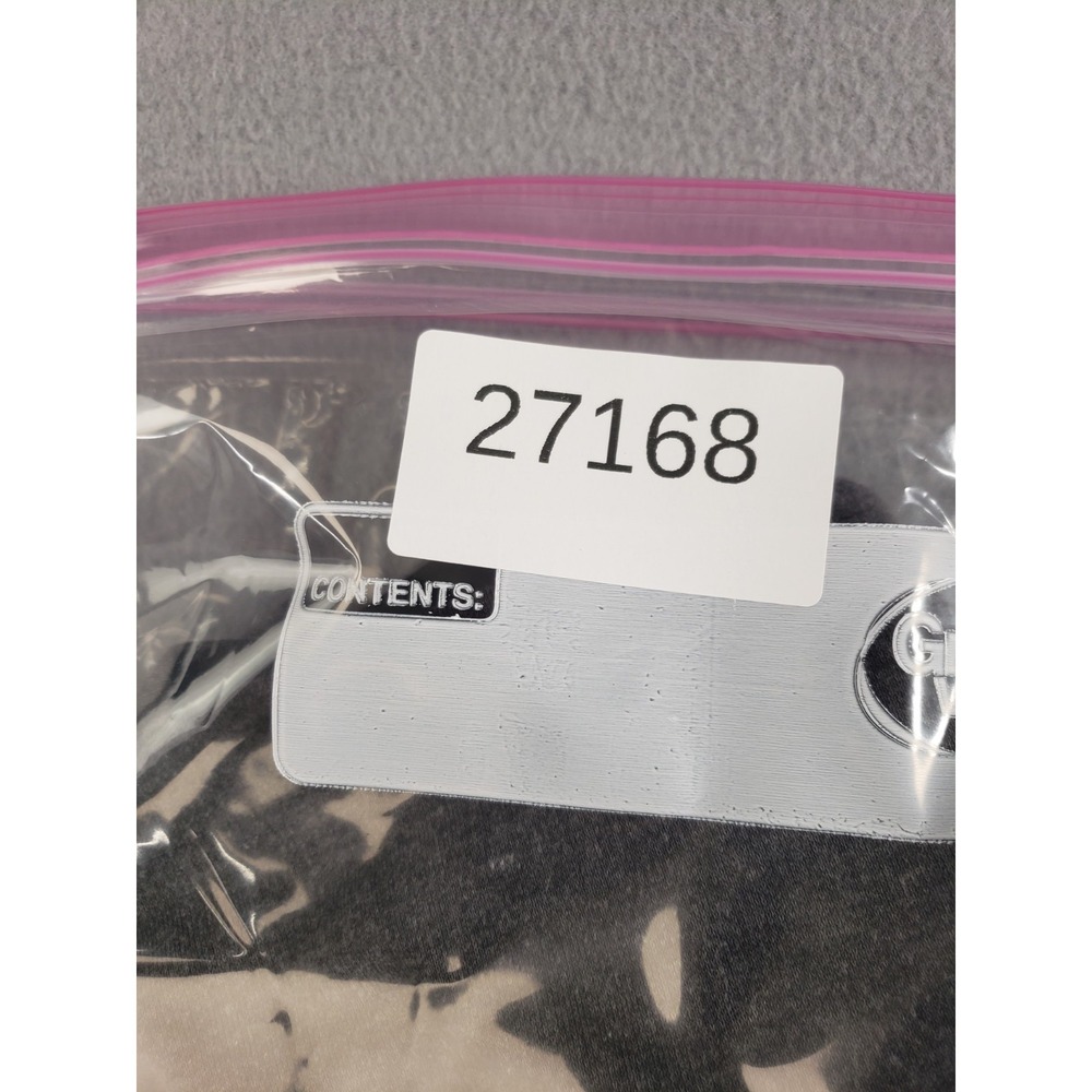 Alfant Men Henley Shirts L Gray Short Sleeve Pullover Stretched Logo Casual - Picture 16 of 16